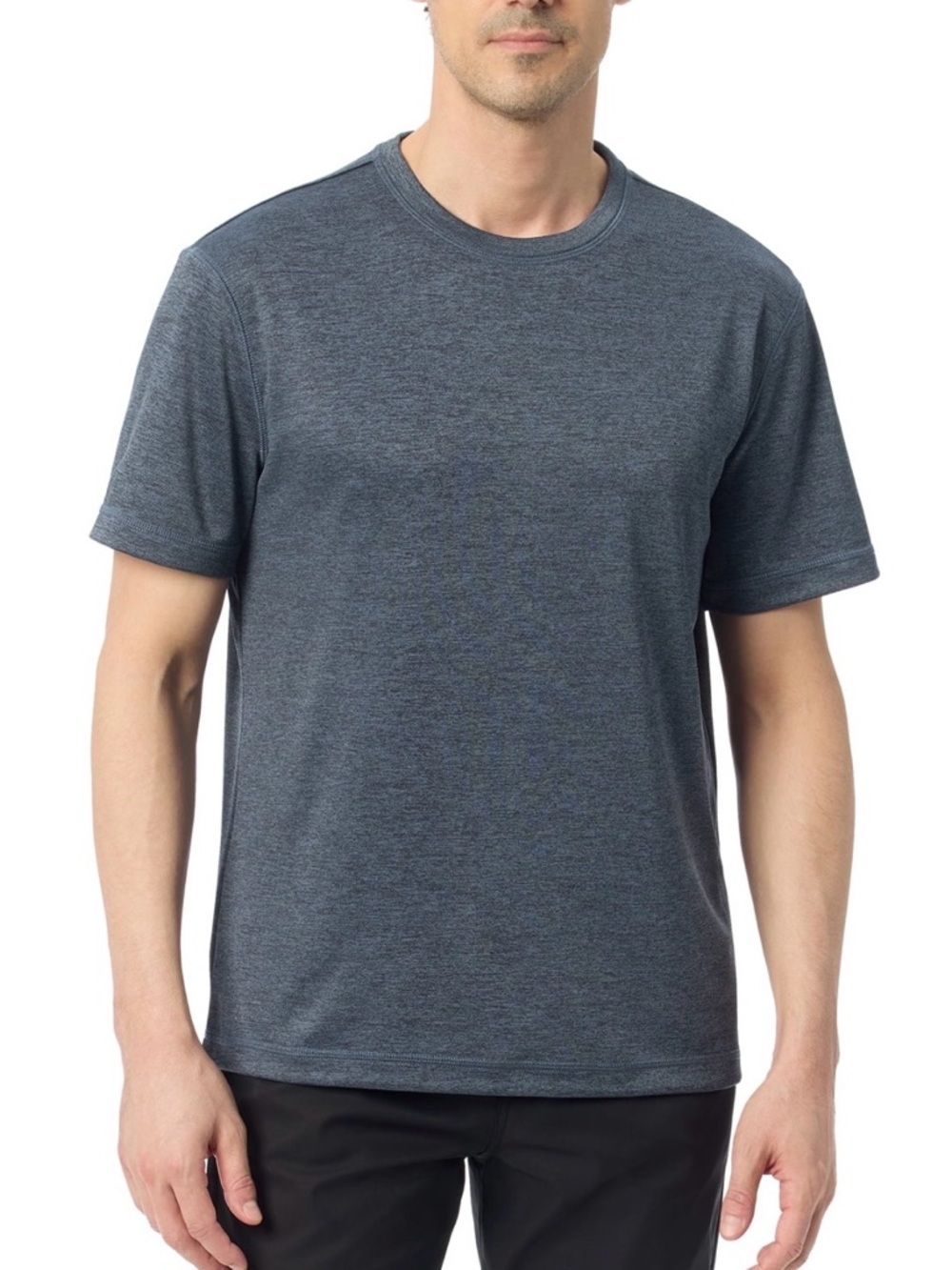 NWT‎ Bass & Co Men’s Hiker Tech Tee Gray Size M Moisture Wicking